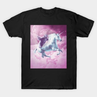 Epic Space Sloth Riding On Unicorn T-Shirt